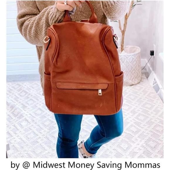 Womens Backpack Purse Fashion Large Shoulder Designer Bag For Women Travel - Picture 3 of 6